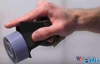 微軟VR控制器Revolver實現交互式表面觸摸、偏航等