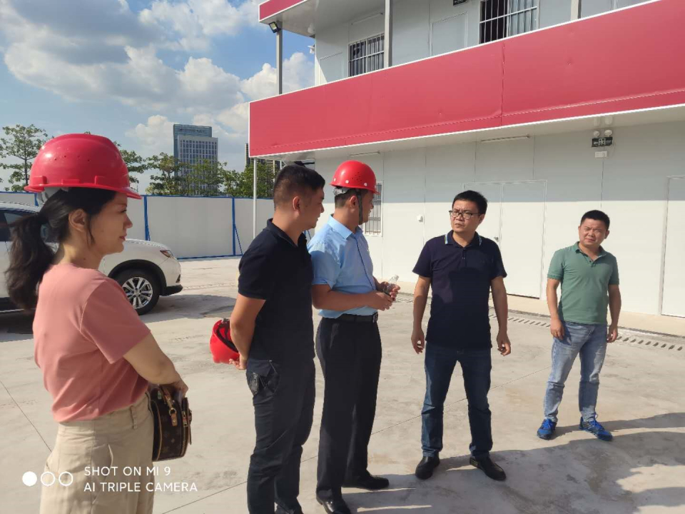 邱文豐帶隊赴三龍灣調研項目建設工(gōng)作