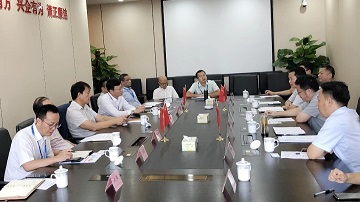 董事長邱文豐參加滁州市領導訪問座談會