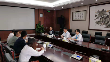 廣晟通信技術公司領導到廣晟公司彙報智慧黨建平台建設工(gōng)作